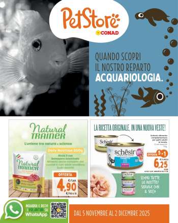 Volantino Pet Store Conad - 5/11/2025 - 2/12/2025.