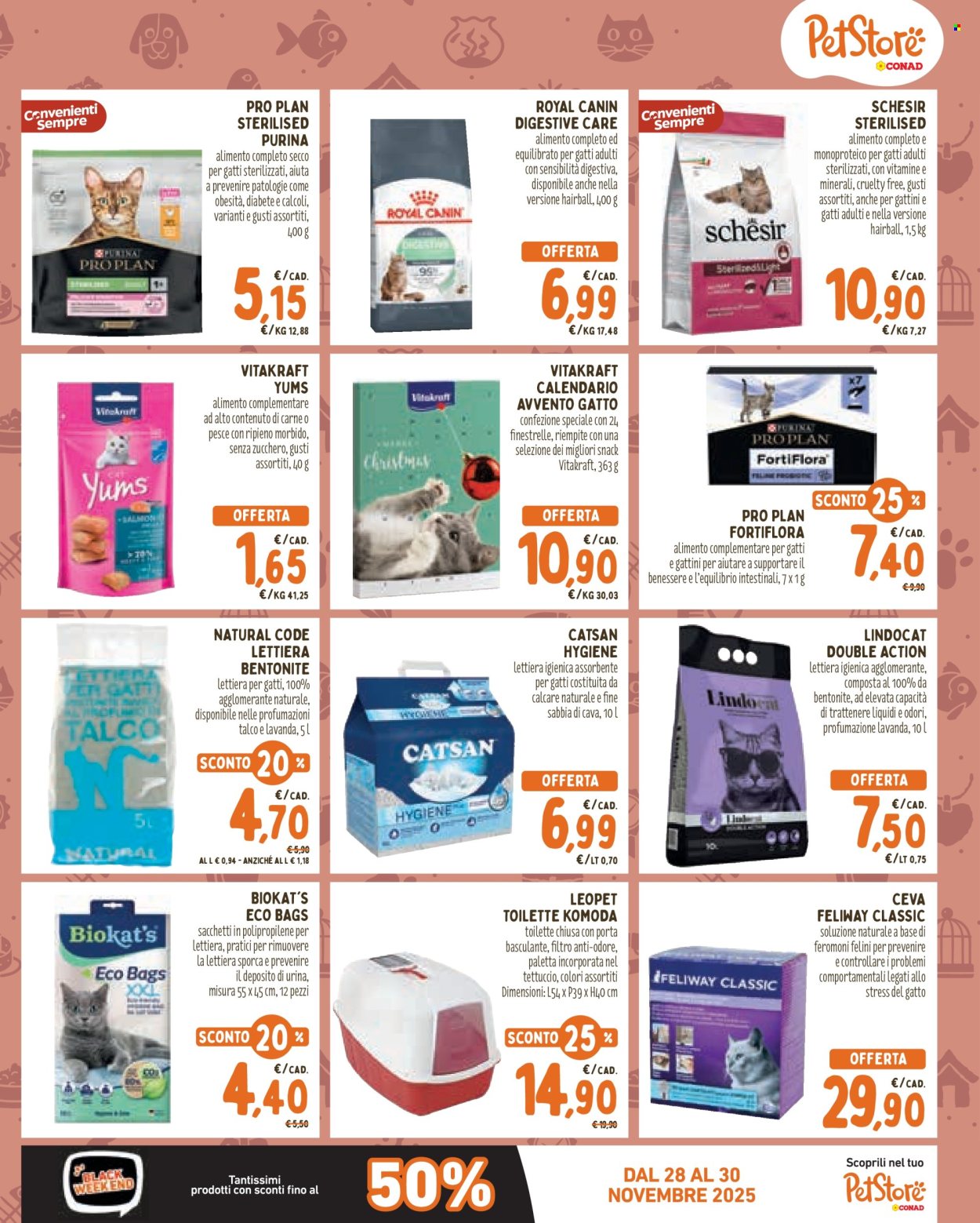 Volantino Pet Store Conad - 5/11/2025 - 2/12/2025. Pagina 5