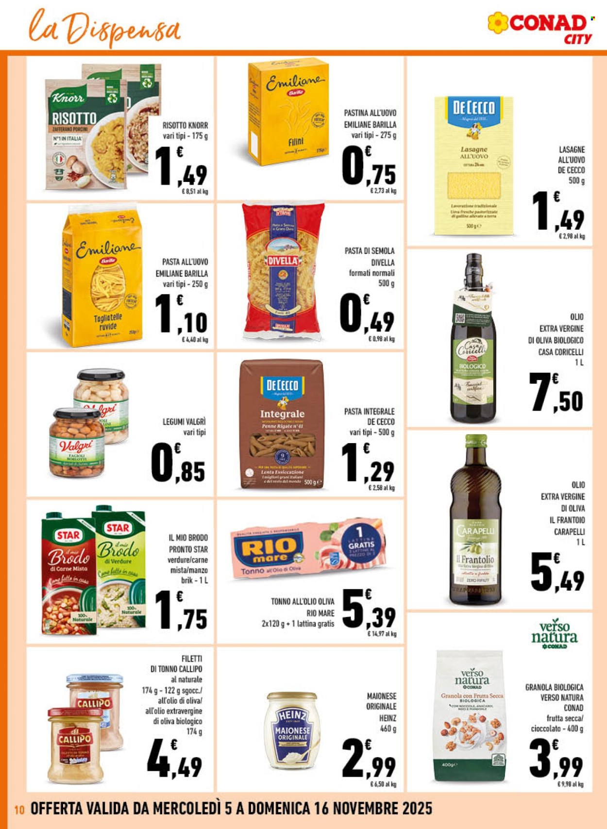 Volantino Conad - 5/11/2025 - 16/11/2025. Pagina 10