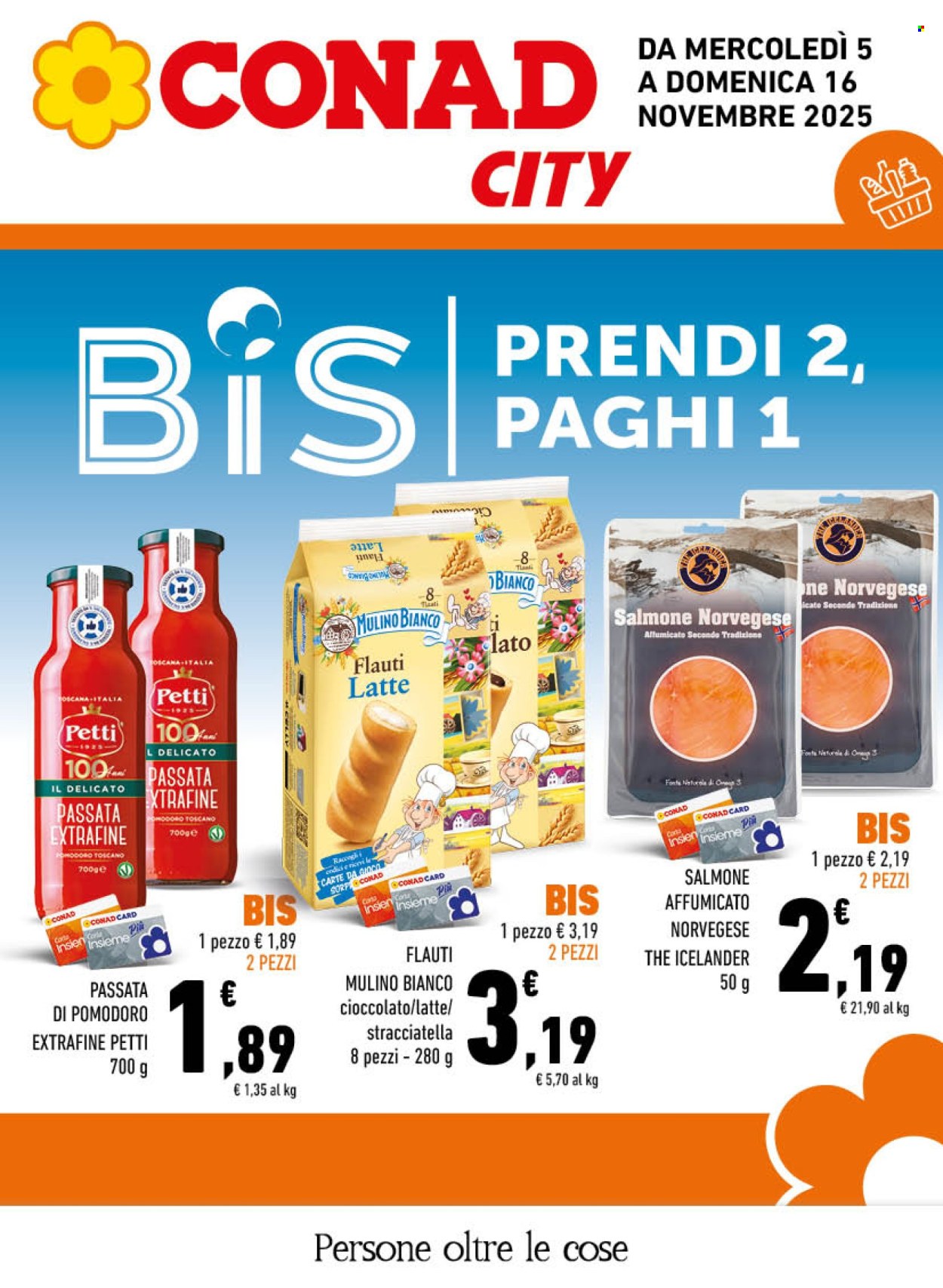 Volantino Conad City - 5/11/2025 - 16/11/2025. Pagina 1
