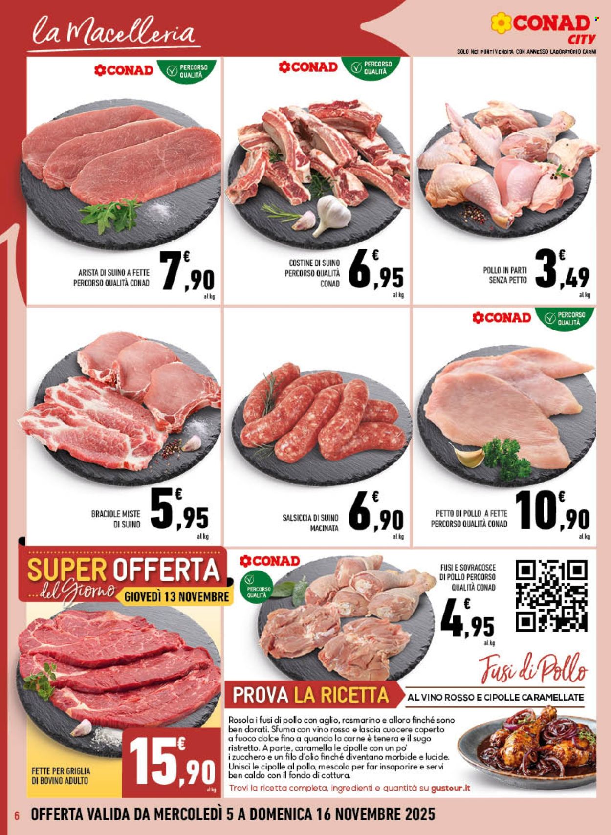 Volantino Conad City - 5/11/2025 - 16/11/2025. Pagina 6