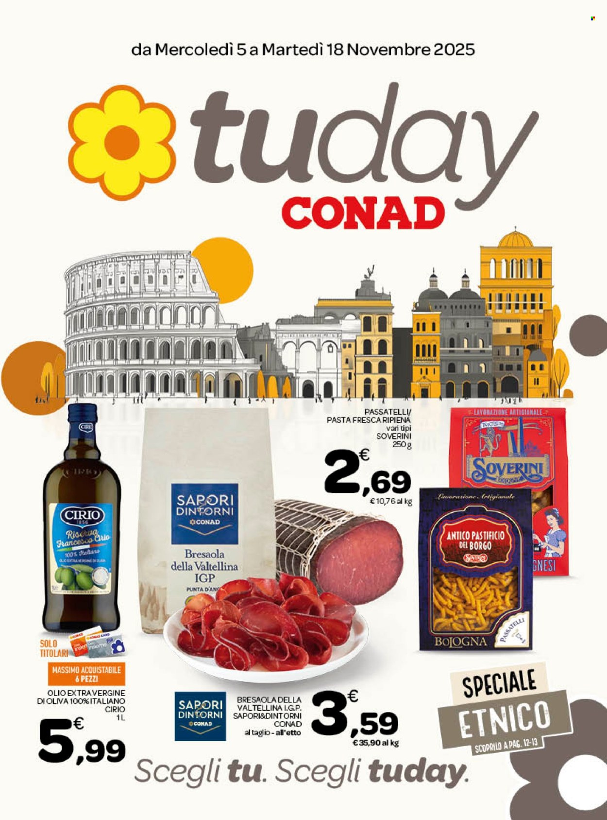 Volantino TuDay Conad - 5/11/2025 - 18/11/2025. Pagina 1
