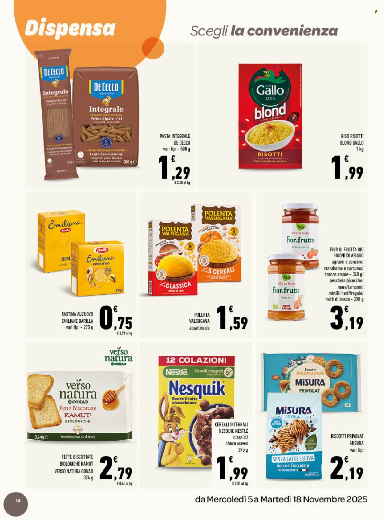 Volantino TuDay Conad - 5/11/2025 - 18/11/2025. Pagina 14