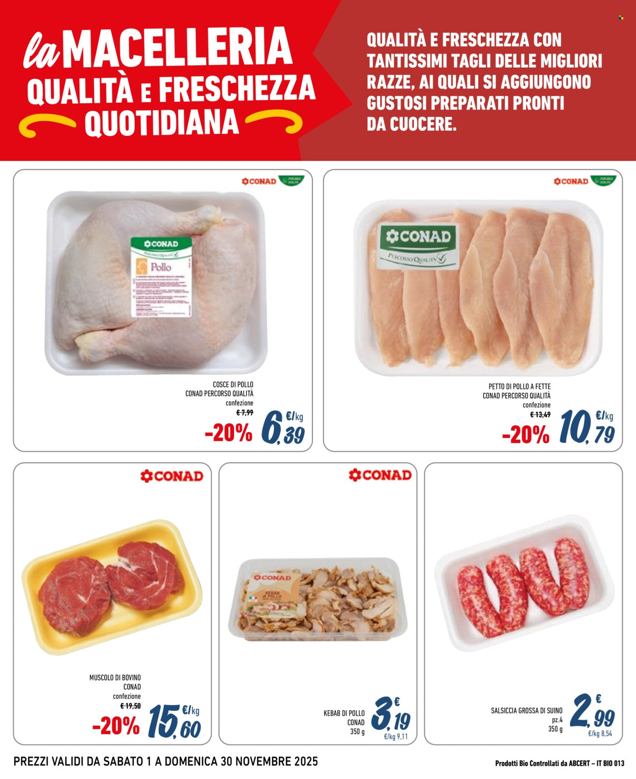 Volantino Conad City - 1/11/2025 - 30/11/2025. Pagina 4
