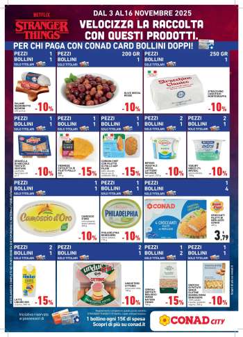 Volantino Conad - 3/11/2025 - 16/11/2025.
