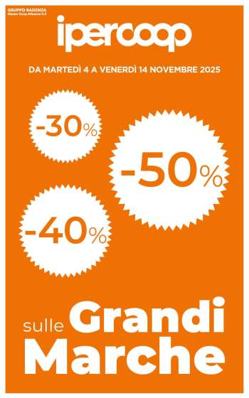 Volantino Coop - 4/11/2025 - 14/11/2025.