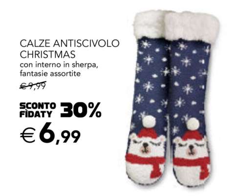 CALZE ANTISCIVOLO CHRISTMAS