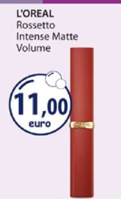 L'OREAL Rossetto Intense Matte Volume