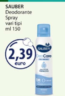 SAUBER Deodorante Spray