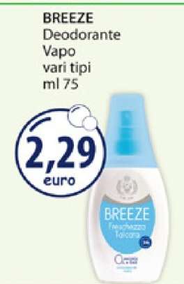 BREEZE Deodorante Vapo