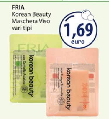 FRIA Korean Beauty Maschera Viso