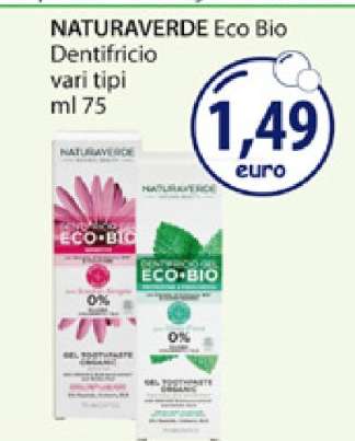 NATURAVERDE Eco Bio Dentifricio