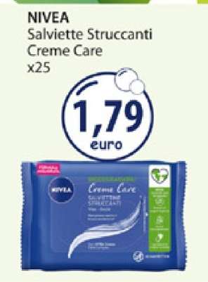 NIVEA Salviette Struccanti Creme Care x25