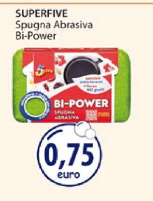 SUPERFIVE Spugna Abrasiva Bi-Power