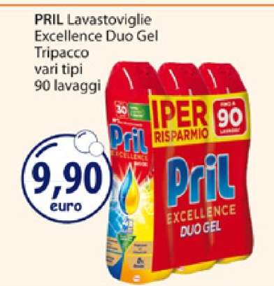 PRIL Lavastoviglie Excellence Duo Gel