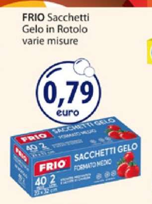 FRIO Sacchetti Gelo in Rotolo