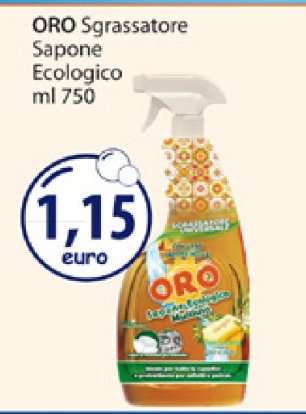 ORO Sgrassatore Sapone Ecologico