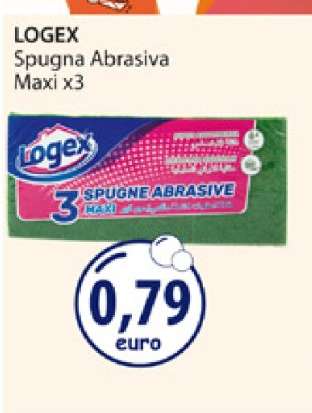 LOGEX Spugna Abrasiva Maxi x3