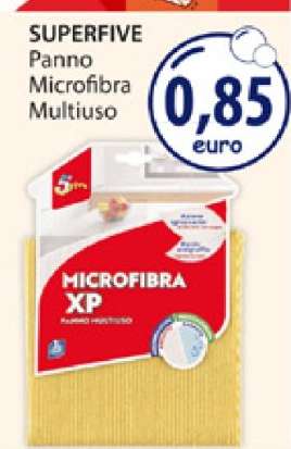 SUPERFIVE Panno Microfibra Multiuso
