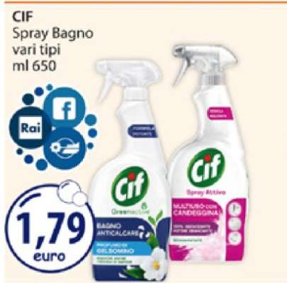 CIF Spray Bagno