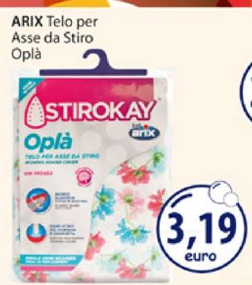 ARIX Telo per Asse da Stiro Oplà