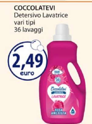 COCCOLATEVI DETERSIVO LAVATRICE