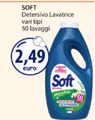 SOFT Detersivo Lavatrice