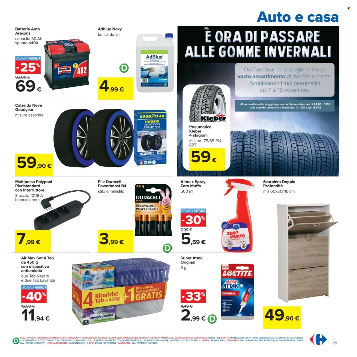 Volantino Carrefour - 7/11/2025 - 16/11/2025. Pagina 29