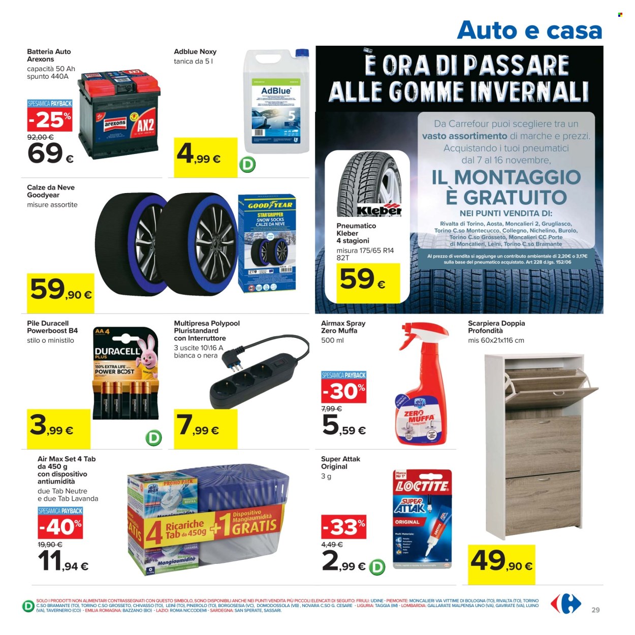Volantino Carrefour - 7/11/2025 - 16/11/2025. Pagina 29