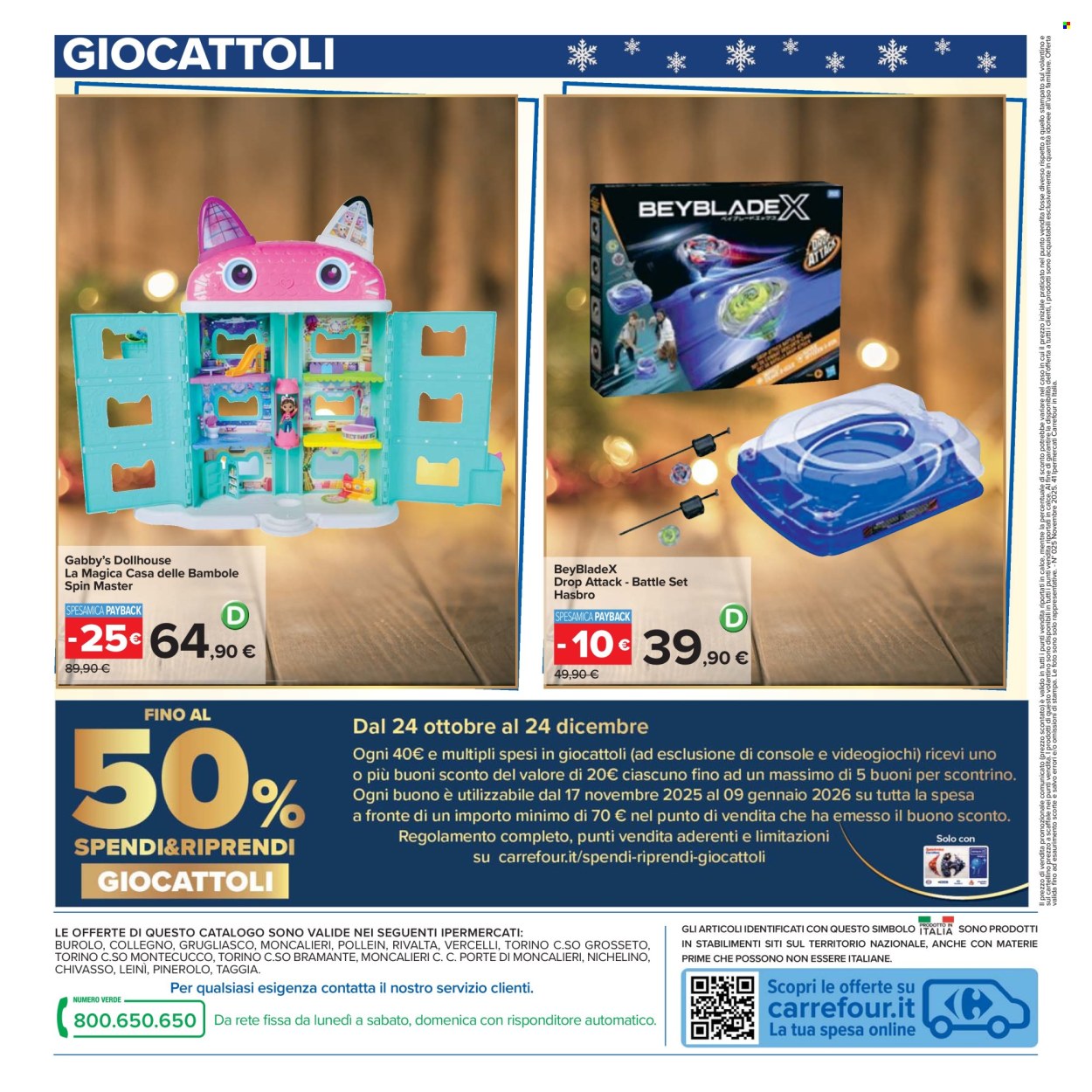 Volantino Carrefour - 7/11/2025 - 16/11/2025. Pagina 38