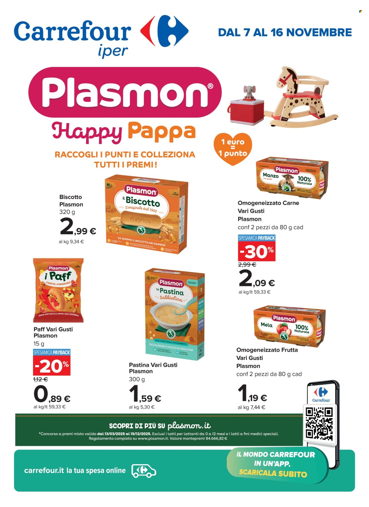 Volantino Carrefour - 7/11/2025 - 16/11/2025. Pagina 1