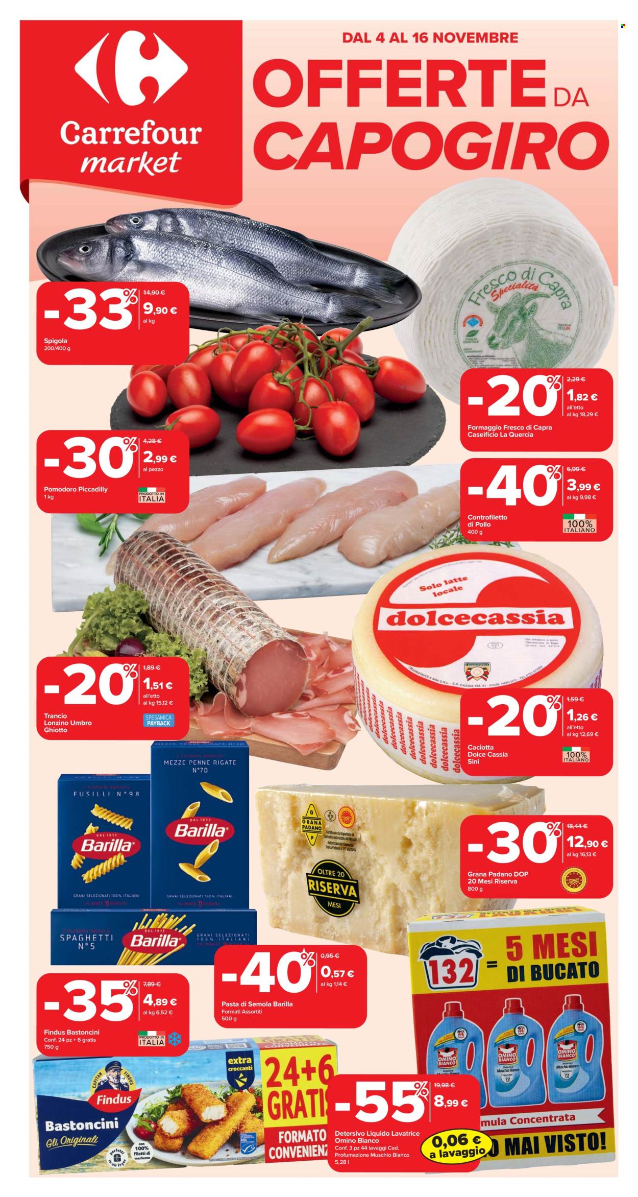 Volantino Carrefour - 4/11/2025 - 16/11/2025. Pagina 1