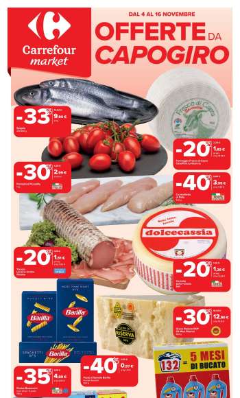 Volantino Carrefour - 4/11/2025 - 16/11/2025.