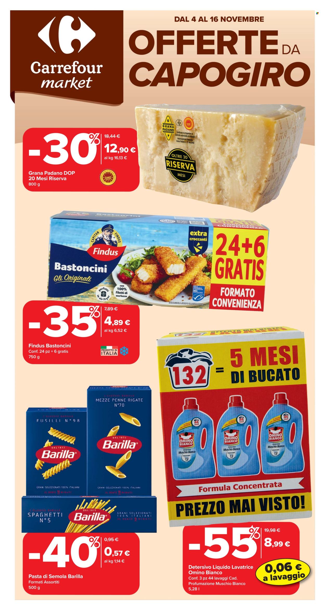 Volantino Carrefour - 4/11/2025 - 16/11/2025. Pagina 1
