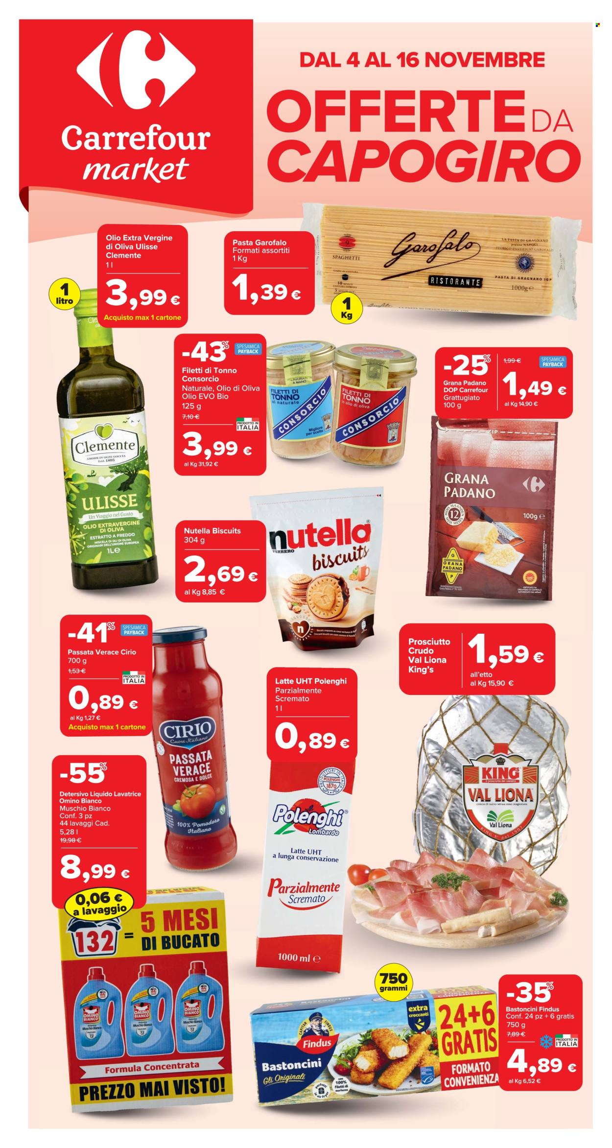 Volantino Carrefour - 4/11/2025 - 16/11/2025. Pagina 1