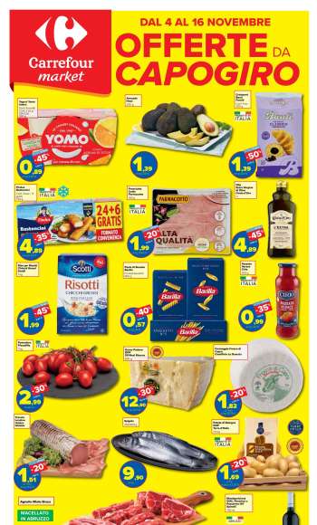 Volantino Carrefour - 4/11/2025 - 16/11/2025.