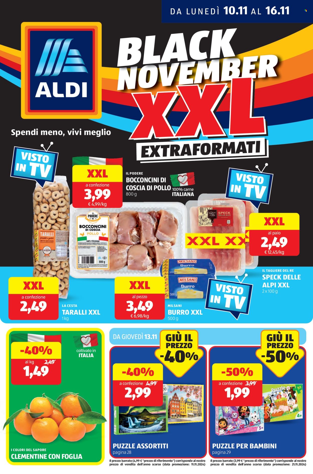 Volantino Aldi - 10/11/2025 - 16/11/2025. Pagina 1