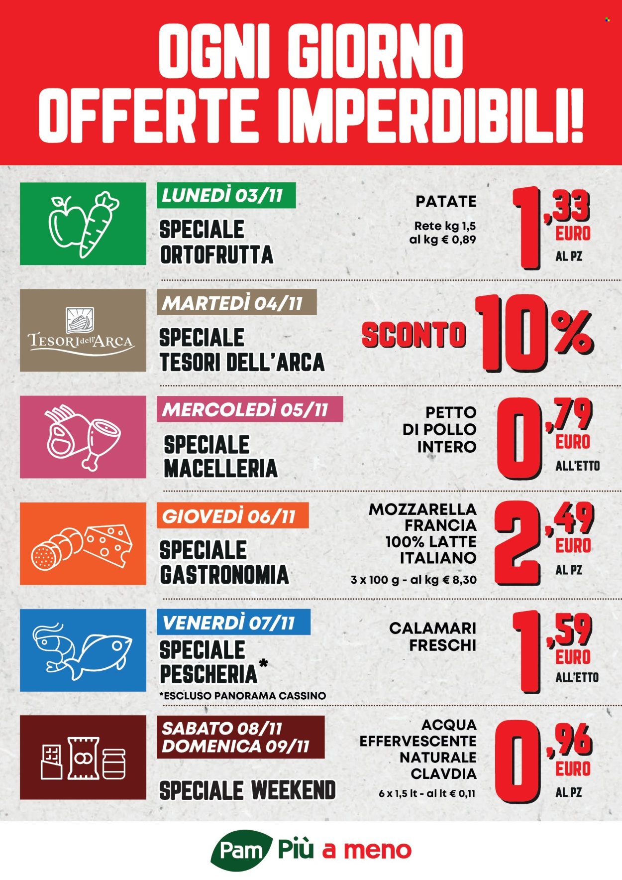 Volantino Pam Panorama - 3/11/2025 - 9/11/2025. Pagina 1