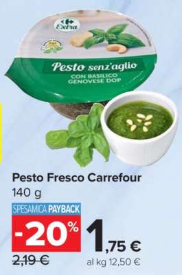 Pesto Fresco Carrefour