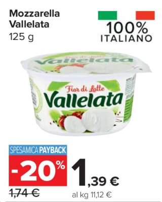 Mozzarella Vallelata