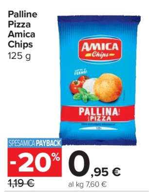 Palline Pizza Amica Chips