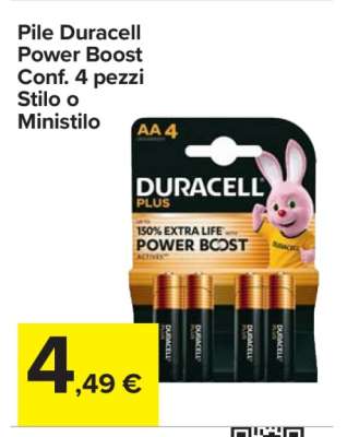 Pile Duracell Power Boost