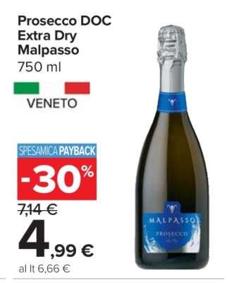 Prosecco DOC Extra Dry Malpasso