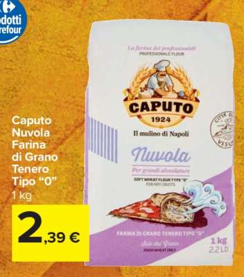 Caputo Nuvola Farina di Grano Tenero Tipo “0”