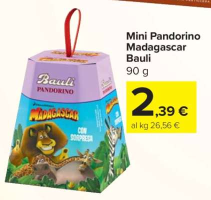 Mini Pandorino Madagascar Bauli
