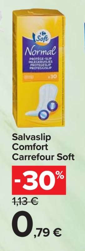 Salvaslip Comfort Carrefour Soft