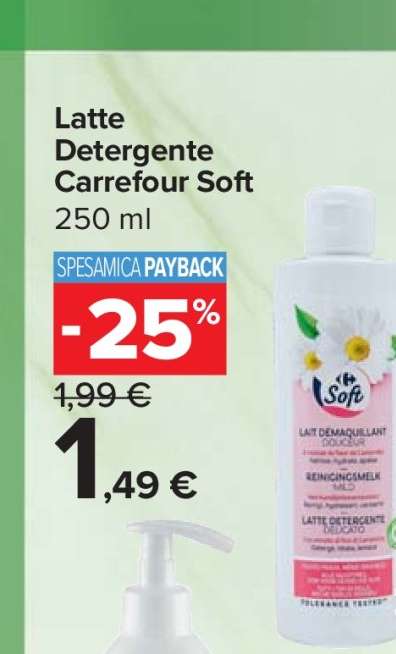 Latte Detergente Carrefour Soft