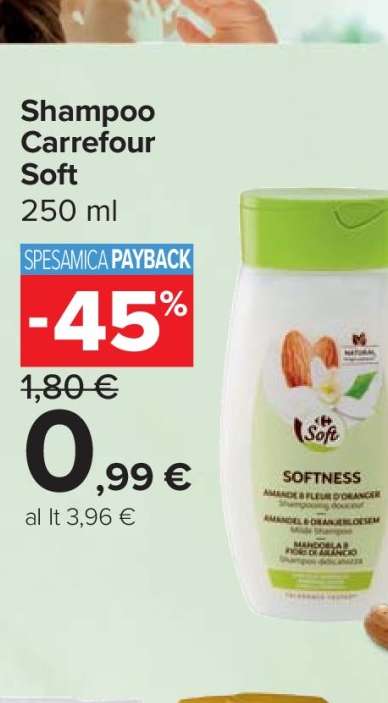 Shampoo Carrefour Soft