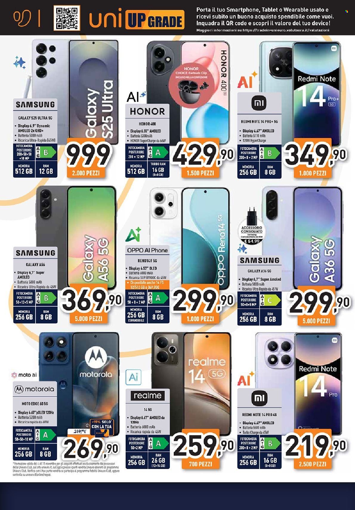 Volantino Unieuro - 4/11/2025 - 11/11/2025. Pagina 6