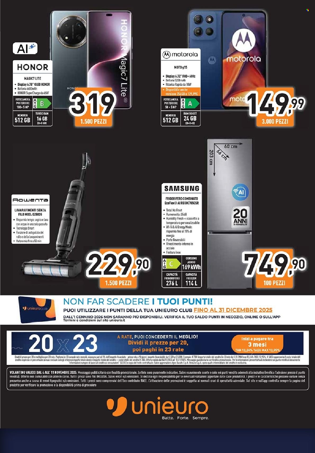 Volantino Unieuro - 4/11/2025 - 11/11/2025. Pagina 25